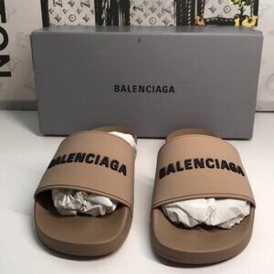New Authentic Balenciaga Pool Slides | Effortless Style, Iconic Comfort
